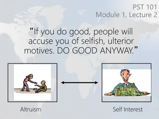 Module 1 Lecture 2 - Doing Good Anyway: Mother Teresa's Altruism