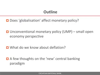 Globalisation's Impact on Monetary Policy and Central Banking Paradigm