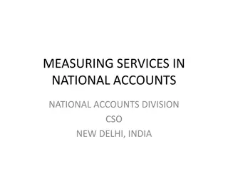 Analysis of Measuring Services and Value Added Shares in National Accounts