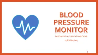 Blood Pressure Monitoring