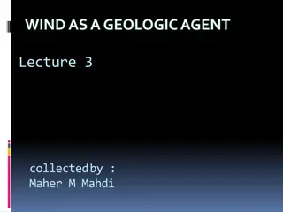 Wind as a Geologic Agent in Shaping Landscapes