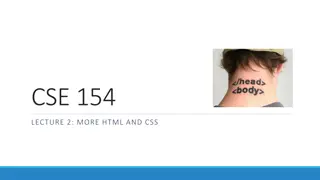 Understanding HTML and CSS Fundamentals