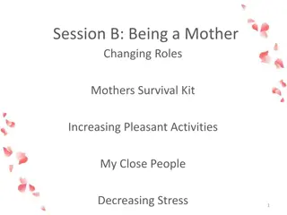 Empowering Mothers: Managing Stress and Nurturing Self