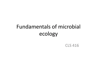 Microbial Ecology and Ecosystem Components