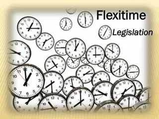 Flexible Working Arrangements and Legislation