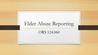 Understanding Mandatory Reporting for Elder Abuse