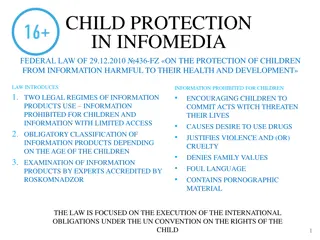 Child Protection Laws in Russia and Enforcement Mechanisms