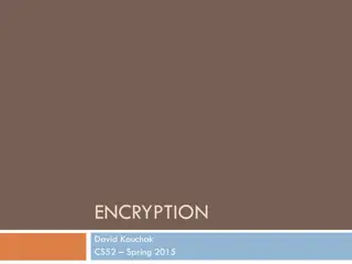 Encryption: Keys, Algorithms, and Applications