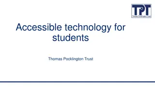 Accessible Technology for Students: Enhancing Learning Opportunities