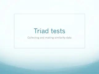 Triad Tests in Cognitive Anthropology