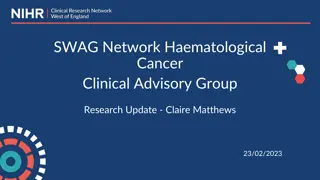 Hematological Cancer Clinical Studies Update and Recruitment Statistics