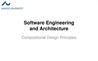 Software Design Principles and Patterns