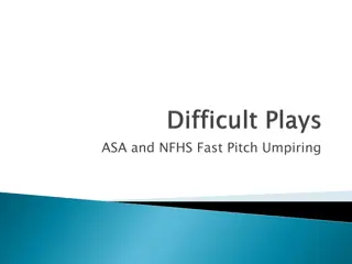 Understanding ASA and NFHS Fast Pitch Umpiring Rules