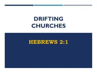 Beware of Drifting Churches: A Warning from Hebrews 2:1