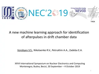 Machine Learning Approach for Afterpulse Identification in Drift Chamber Data