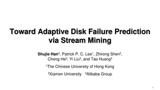 StreamDFP: Adaptive Disk Failure Prediction via Stream Mining