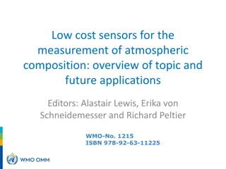 Overview of Low-Cost Sensors for Atmospheric Composition Measurement