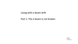 Managing E-Beam Drift for Semiconductor Fabrication