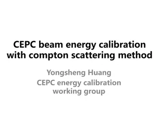 Beam Energy Calibration with Compton Scattering Method