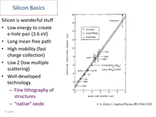 Silicon Detector Technology