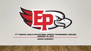 Results of 17th Annual Eagle Invitational Speech Tournament