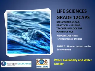 Understanding Water Availability and Quality in South Africa