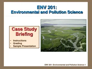 Eagle River Waterfowl Deaths Environmental Case Study Briefing