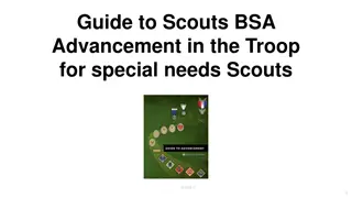 Guide to Scouts BSA Advancement for Special Needs Scouts