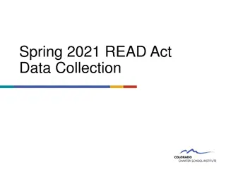 Spring 2021 READ Act Data Collection Overview