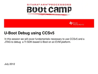 U-Boot Debug Using CCSv5 - Fundamentals and Examples