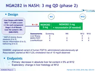 NGM282 in NASH: Phase 2 Study on Liver Fat Reduction and Histology Changes