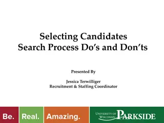 Effective Candidate Selection Process Guidelines