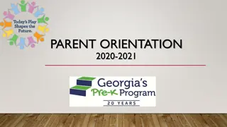 Important Information for Georgia Pre-K Program Parents