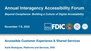 Annual Interagency Accessibility Forum: Building a Culture of Digital Accessibility