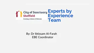 Empowering Experts by Experience: The Role and Impact of EBE Teams in CoSS