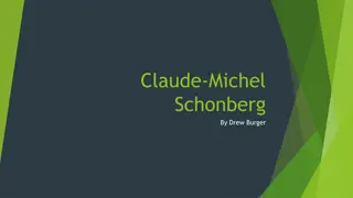 Claude-Michel Schonberg: Musical Theatre Composer and Artist