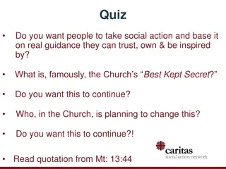 Catholic Social Teaching Values through Interactive Cards