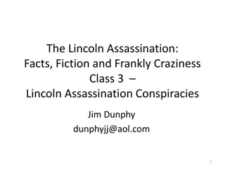 Unraveling Lincoln Assassination Conspiracies: Fact or Fiction?