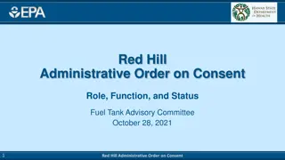 Overview of Red Hill Administrative Order on Consent