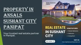 Find Your Dream Property in Ansals Sushant City, Panipat with Global Properties