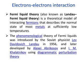 Fermi Liquid Theory in Interacting Fermion Systems