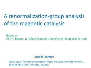 Renormalization Group Analysis of Magnetic Catalysis in Quantum Field Theories