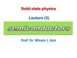 Semiconductors: Types, Properties, and Differences