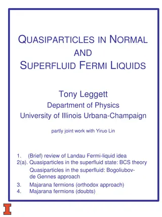 Insights into Quasiparticles in Normal and Superfluid Fermi Liquids