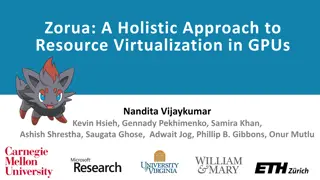 Zorua: A Holistic Resource Virtualization in GPUs Approach