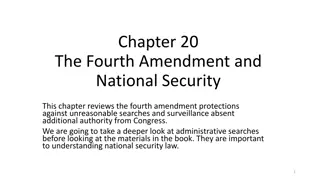 Fourth Amendment Protections: Balancing National Security and Privacy