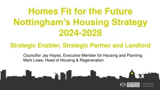 Nottingham's Housing Strategy 2024-2028: Creating Sustainable Communities