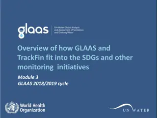 Overview of GLAAS and TrackFin in Relation to SDGs & Monitoring Initiatives