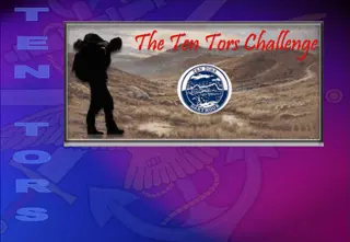 Ten Tors Equipment List and Outdoor Challenge for a Great Cause