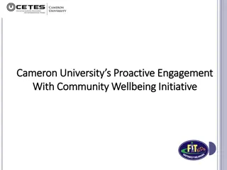 Community Wellbeing Initiative: Investing in Health for a Brighter Future